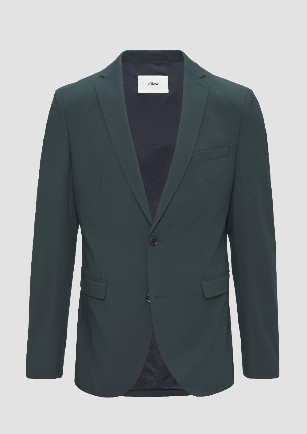 S.Oliver S.O PURE: Superelastisches Anzugsakko In Wolloptik
