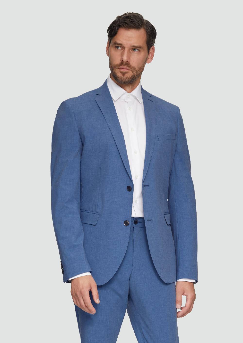 S.Oliver S.O PURE: Superelastisches Anzugsakko In Wolloptik