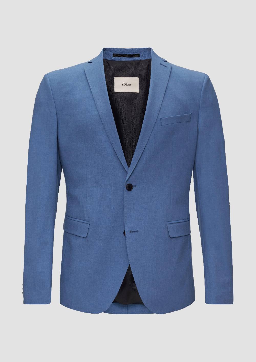 S.Oliver S.O PURE: Superelastisches Anzugsakko In Wolloptik