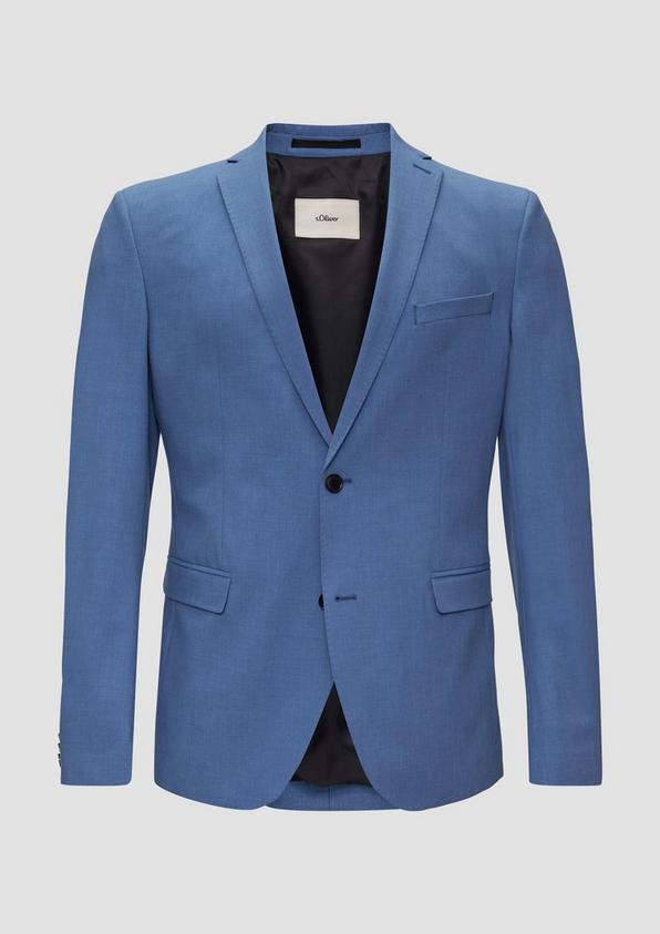 s.Oliver s.O PURE: Superelastisches Anzugsakko in Wolloptik