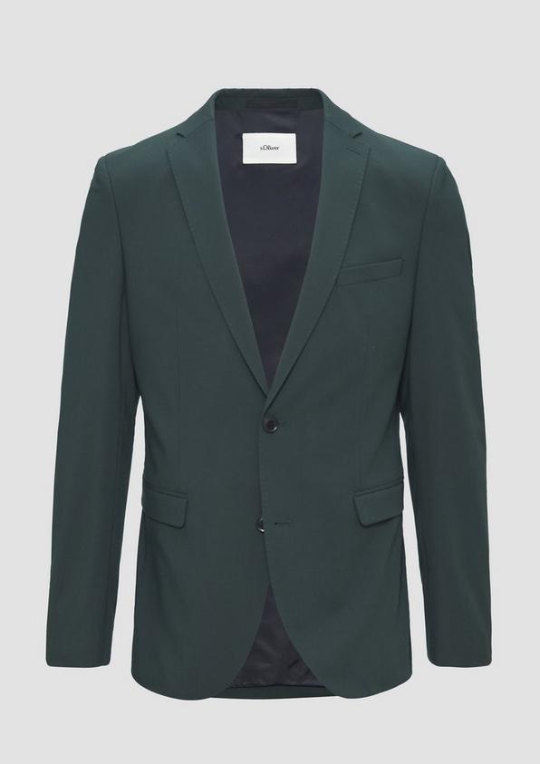 s.Oliver s.O PURE: Superelastisches Anzugsakko in Wolloptik