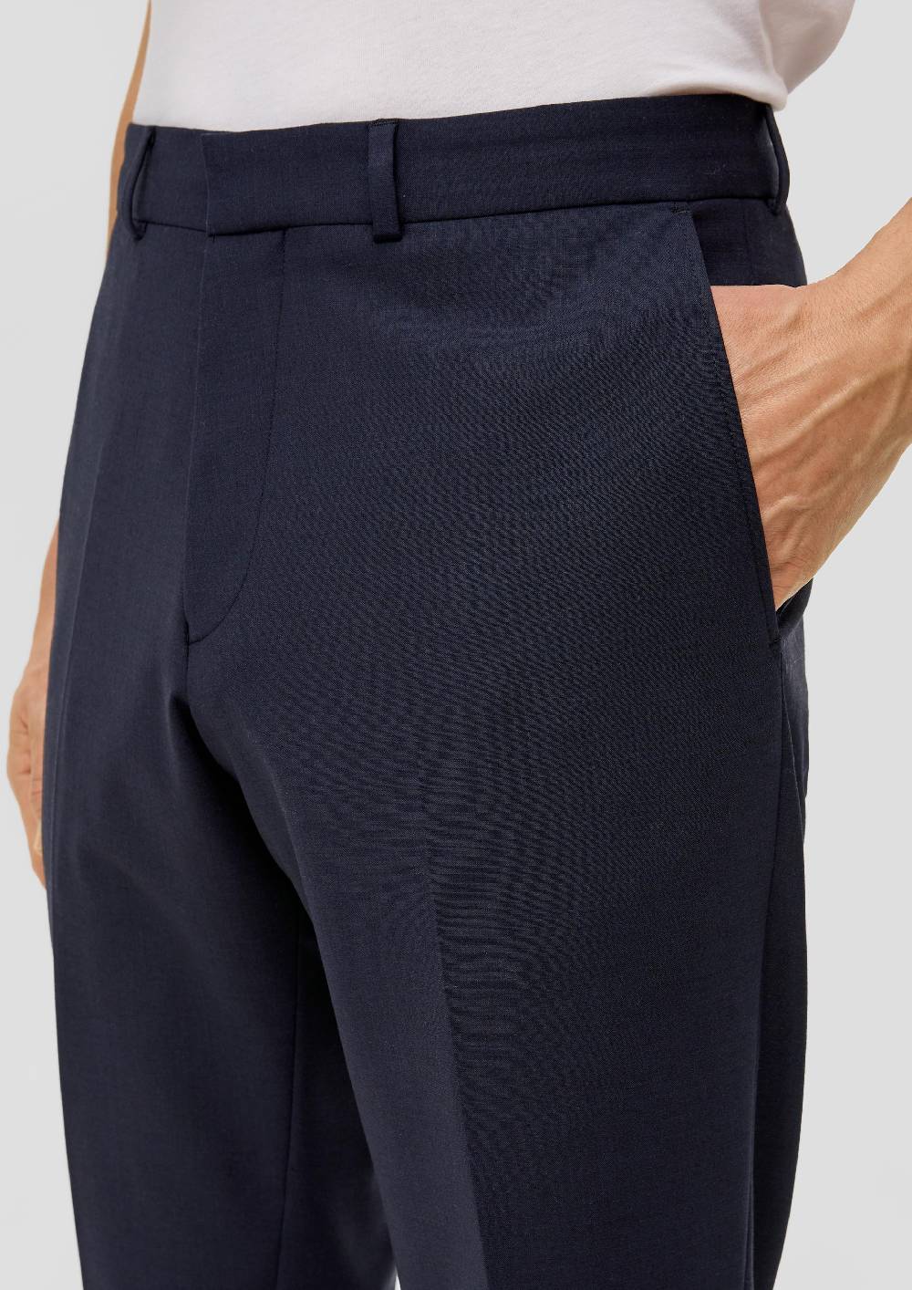 S.Oliver S.O ULTIMATE: Anzughose Aus Hochelastischem Schurwollmix