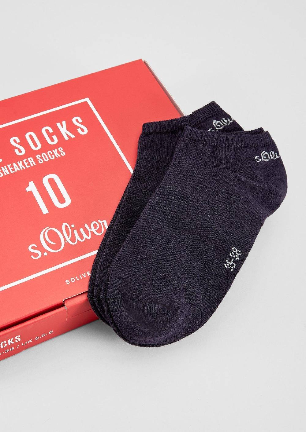 S.Oliver 10er-Pack Sneakersocken