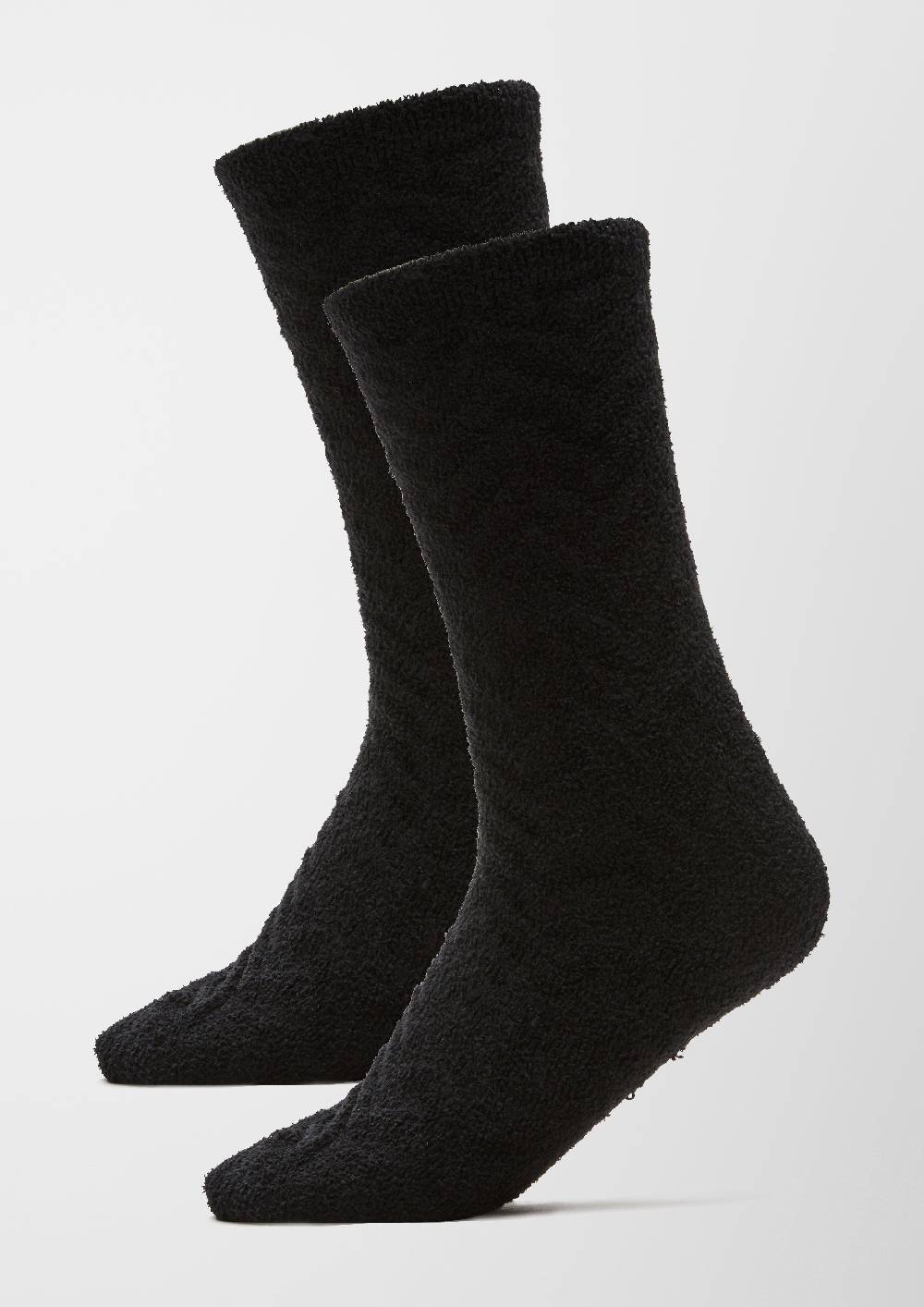 S.Oliver 2er-Pack Kuschelsocken Mit Struktur