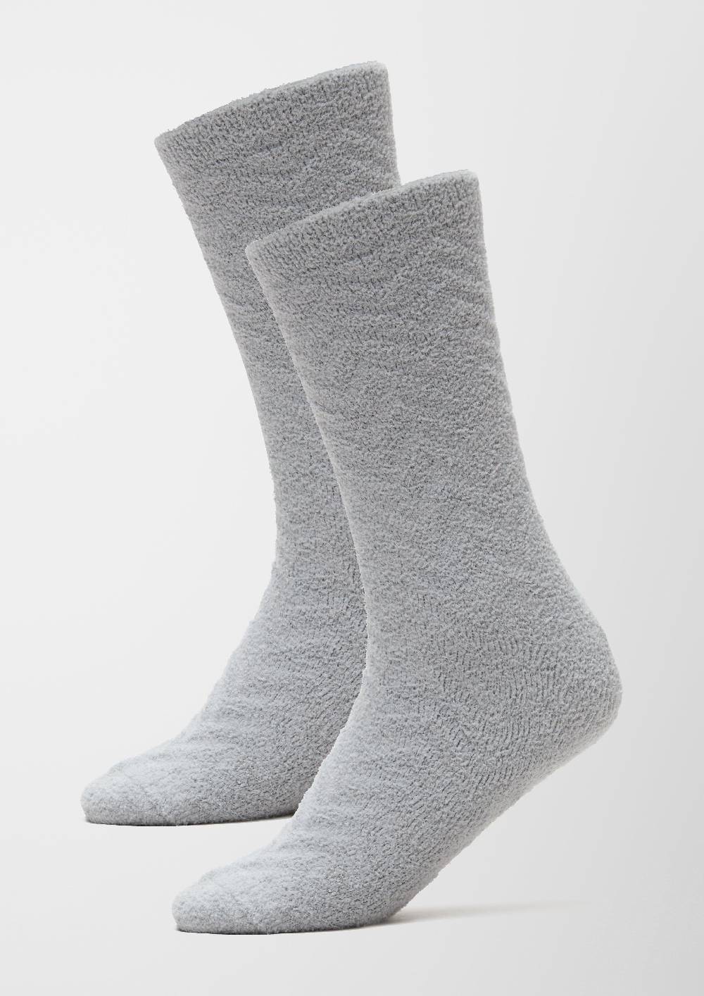 S.Oliver 2er-Pack Kuschelsocken Mit Struktur