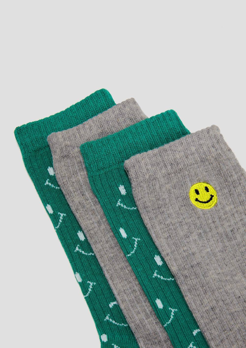 S.Oliver 2er-Pack Socken Mit Smiley-Details