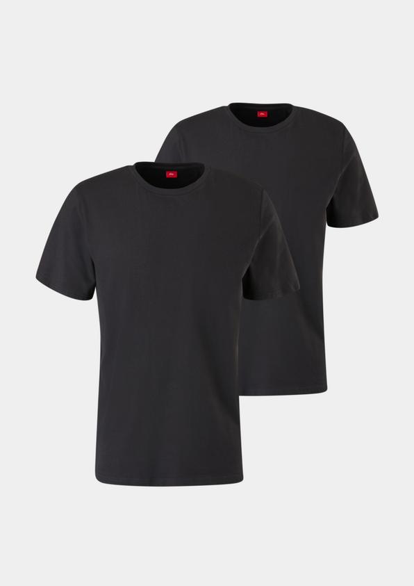 s.Oliver 2er-Pack T-Shirt mit Rundhalsausschnitt