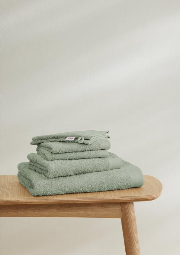 s.Oliver 2er-Pack Waschhandschuh