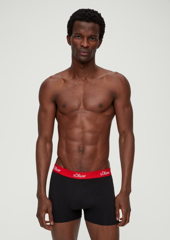 s.Oliver 3er-Pack Boxershorts mit Label-Patch