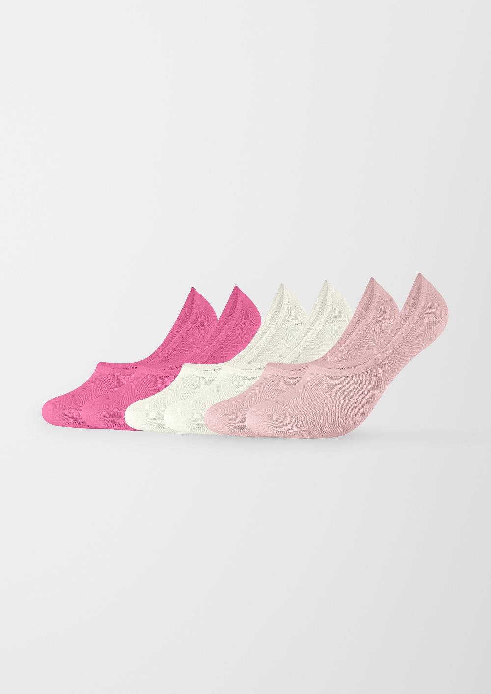 S.Oliver 3er-Pack Füßlinge Aus Baumwollmix