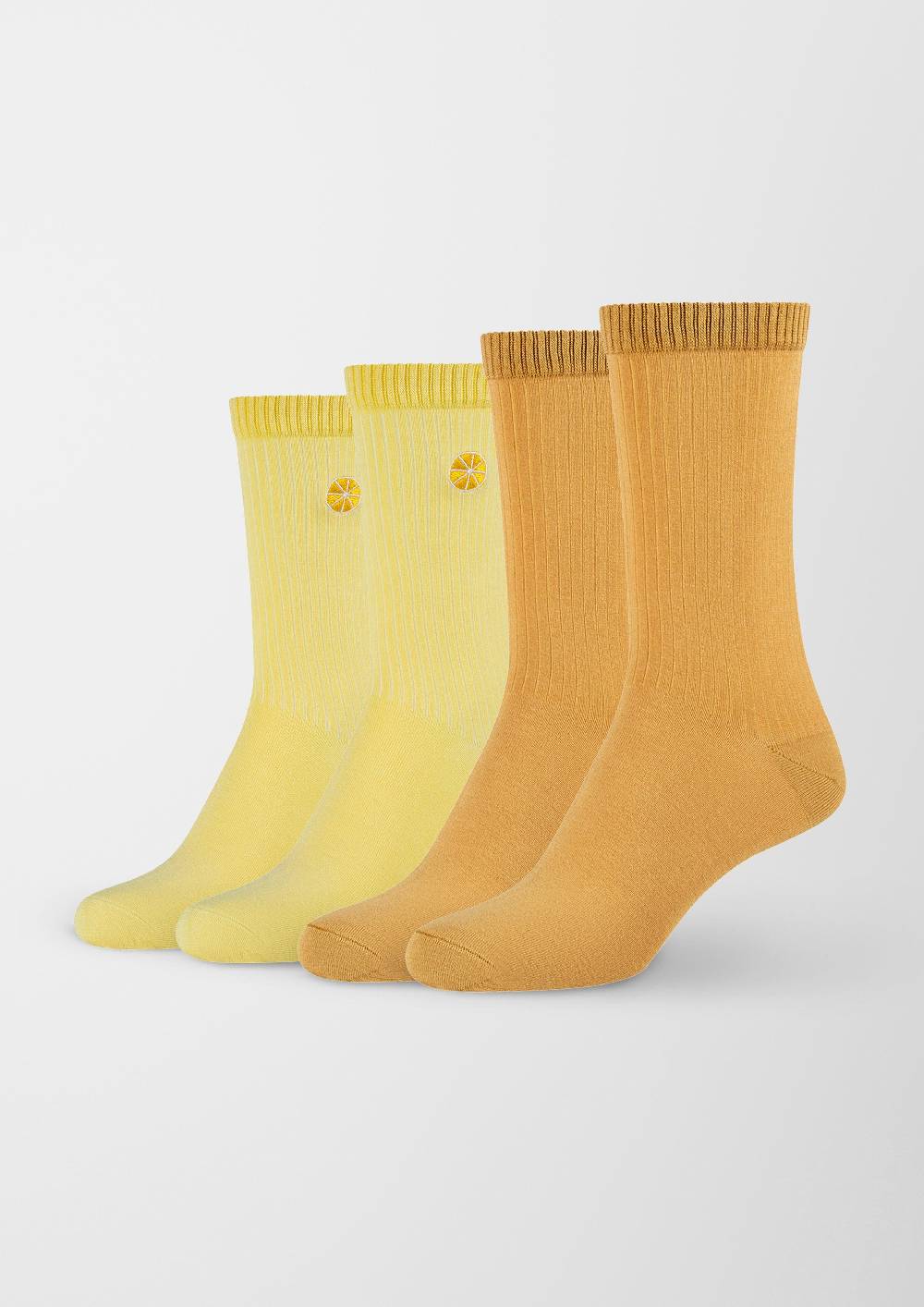 S.Oliver 4er-Pack Socken Mit Stickerei