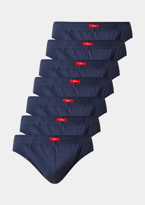 s.Oliver 7er-Pack Baumwoll-Slip mit Logo