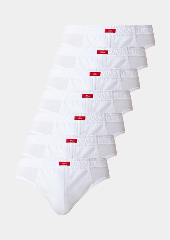 s.Oliver 7er-Pack Baumwoll-Slip mit Logo