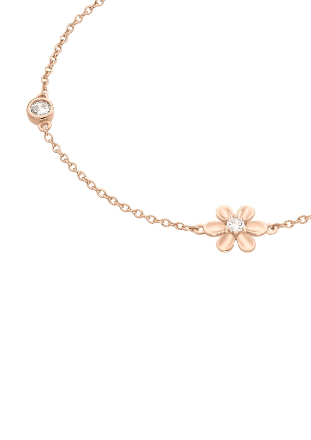 S.Oliver Armband In Blumen-Optik