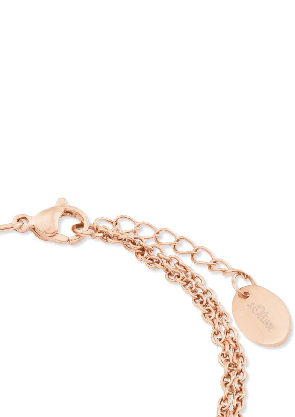 S.Oliver Armband 'Infinity' Aus Edelstahl