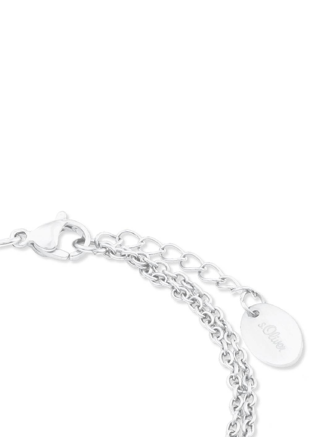 S.Oliver Armband 'Infinity' Aus Edelstahl