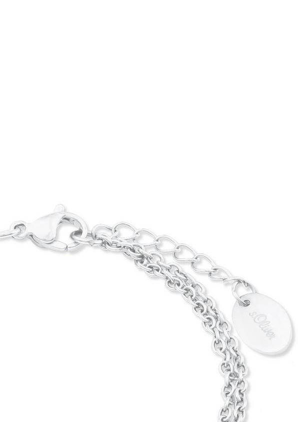 s.Oliver Armband 'Infinity' aus Edelstahl