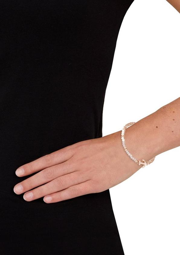 s.Oliver Armband mit Anker-Anhänger