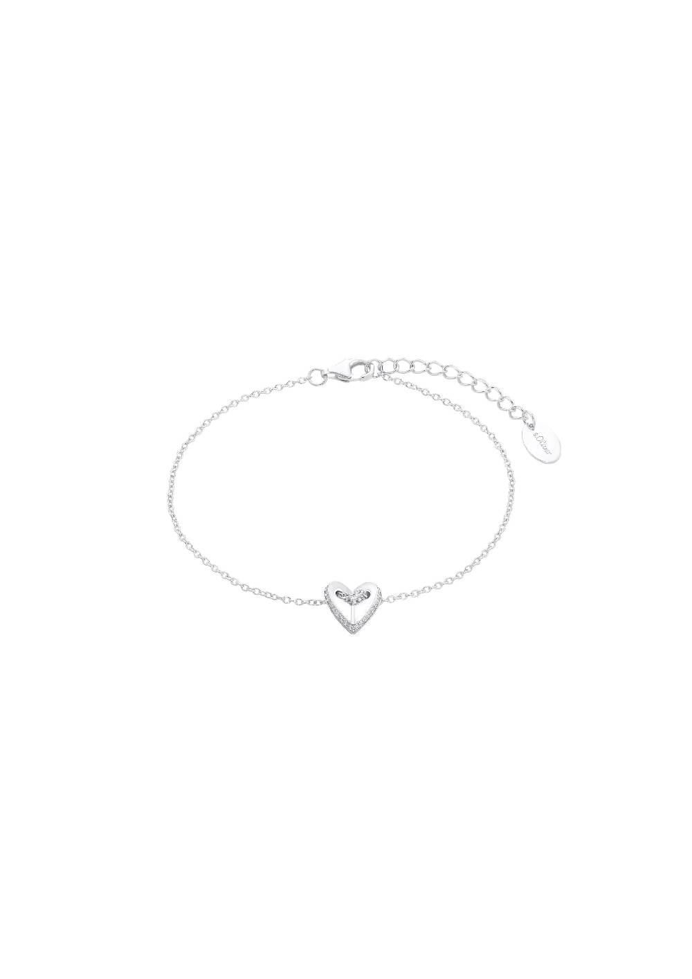 S.Oliver Armband Mit Herz-Anhänger