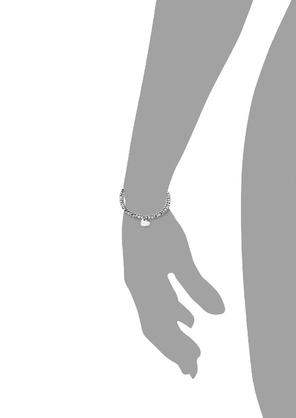 S.Oliver Armband Mit Herz-Anhänger