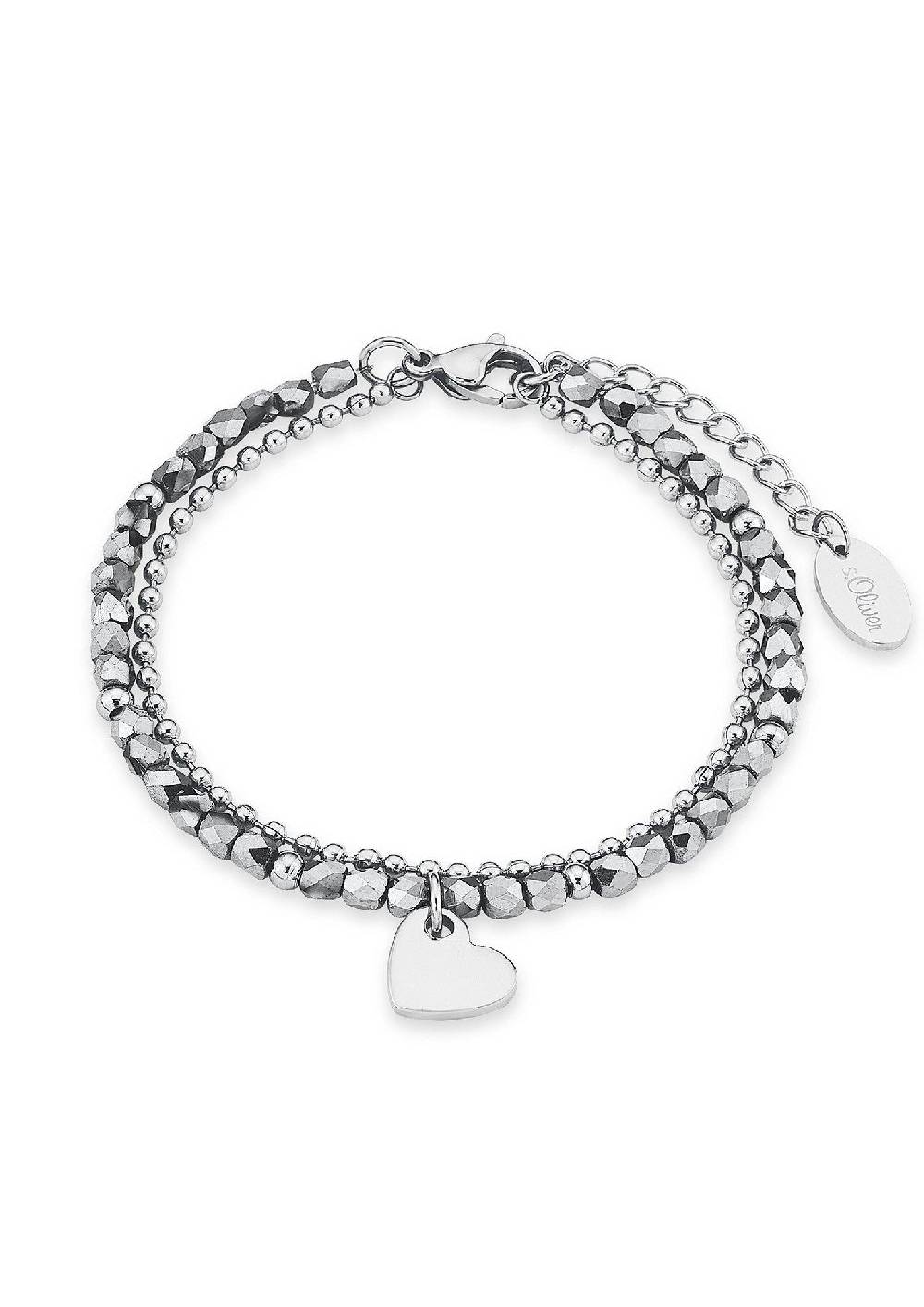 S.Oliver Armband Mit Herz-Anhänger