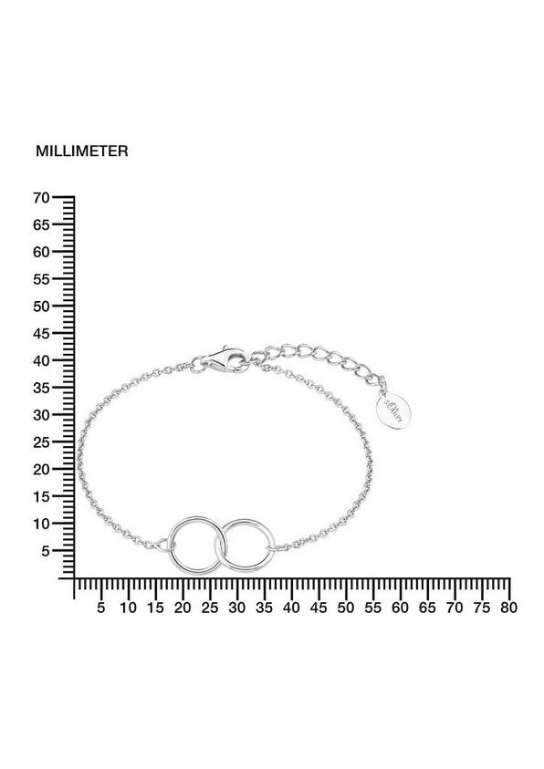s.Oliver Armband mit verschlungenen Ringen