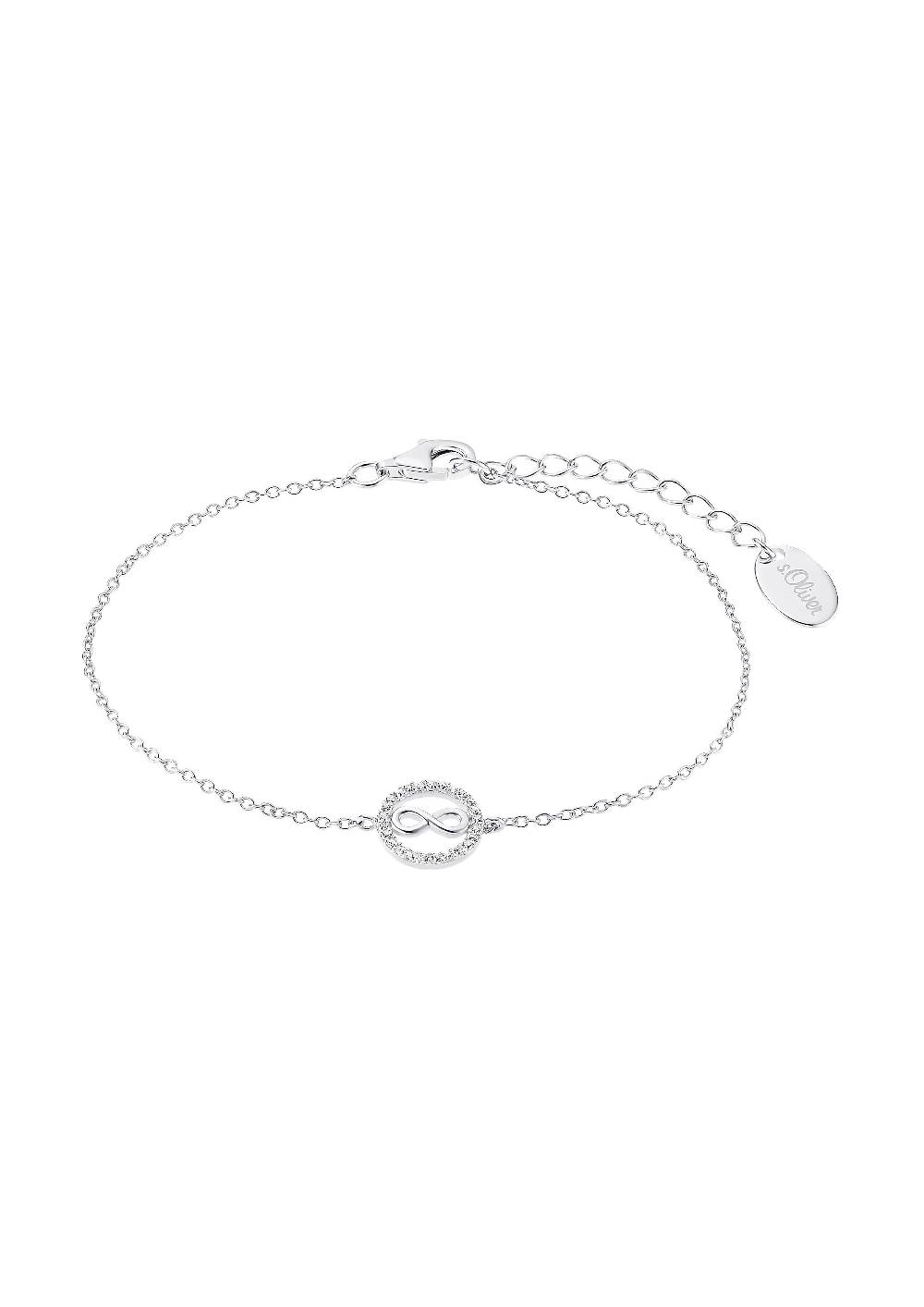 S.Oliver Armbändchen Rhodiniert Aus Silber 925