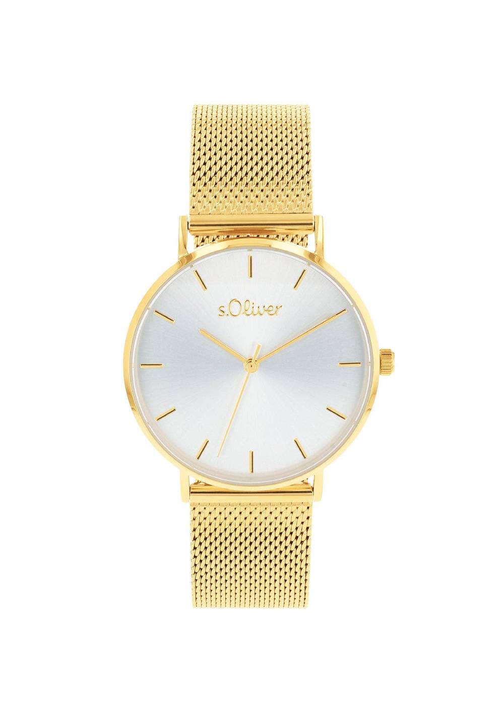 S.Oliver Armbanduhr Aus Edelstahl