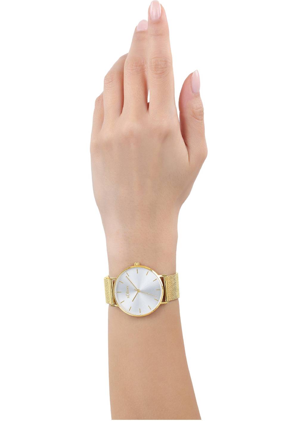 S.Oliver Armbanduhr Aus Edelstahl