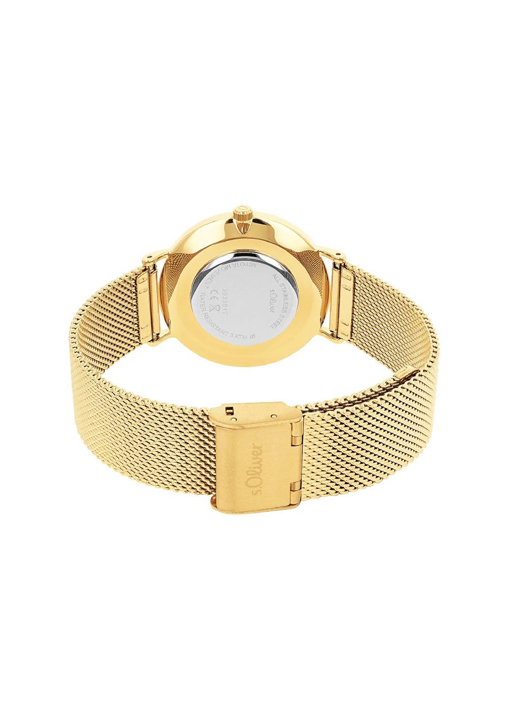 S.Oliver Armbanduhr Aus Edelstahl