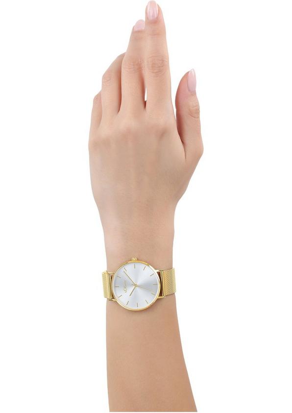 s.Oliver Armbanduhr aus Edelstahl