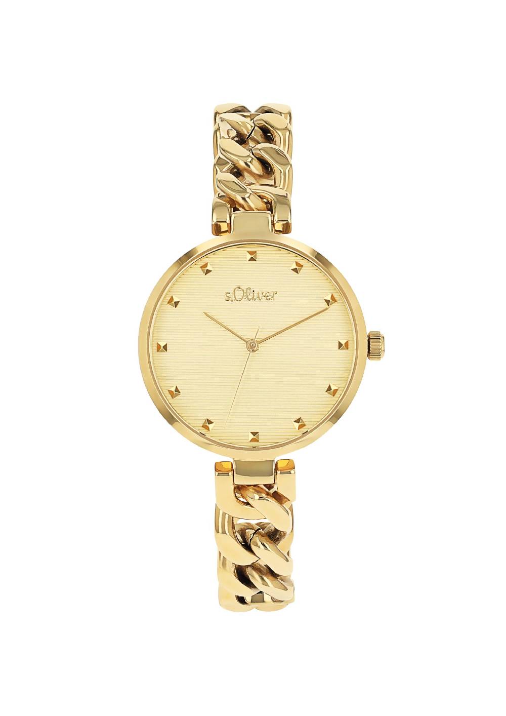 S.Oliver Armbanduhr Mit Gliederarmband