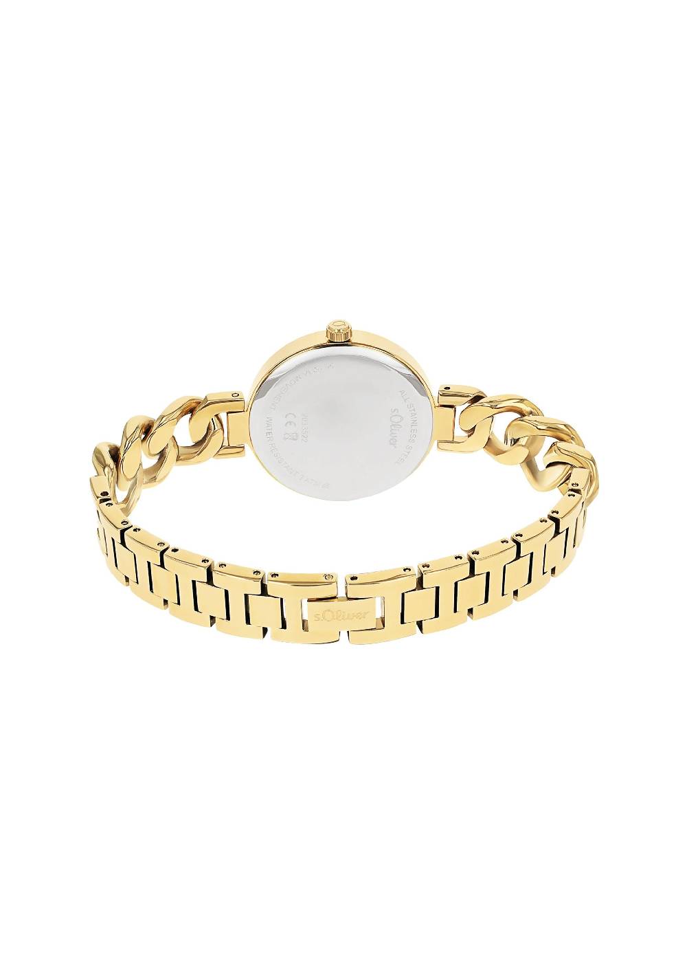 S.Oliver Armbanduhr Mit Gliederarmband