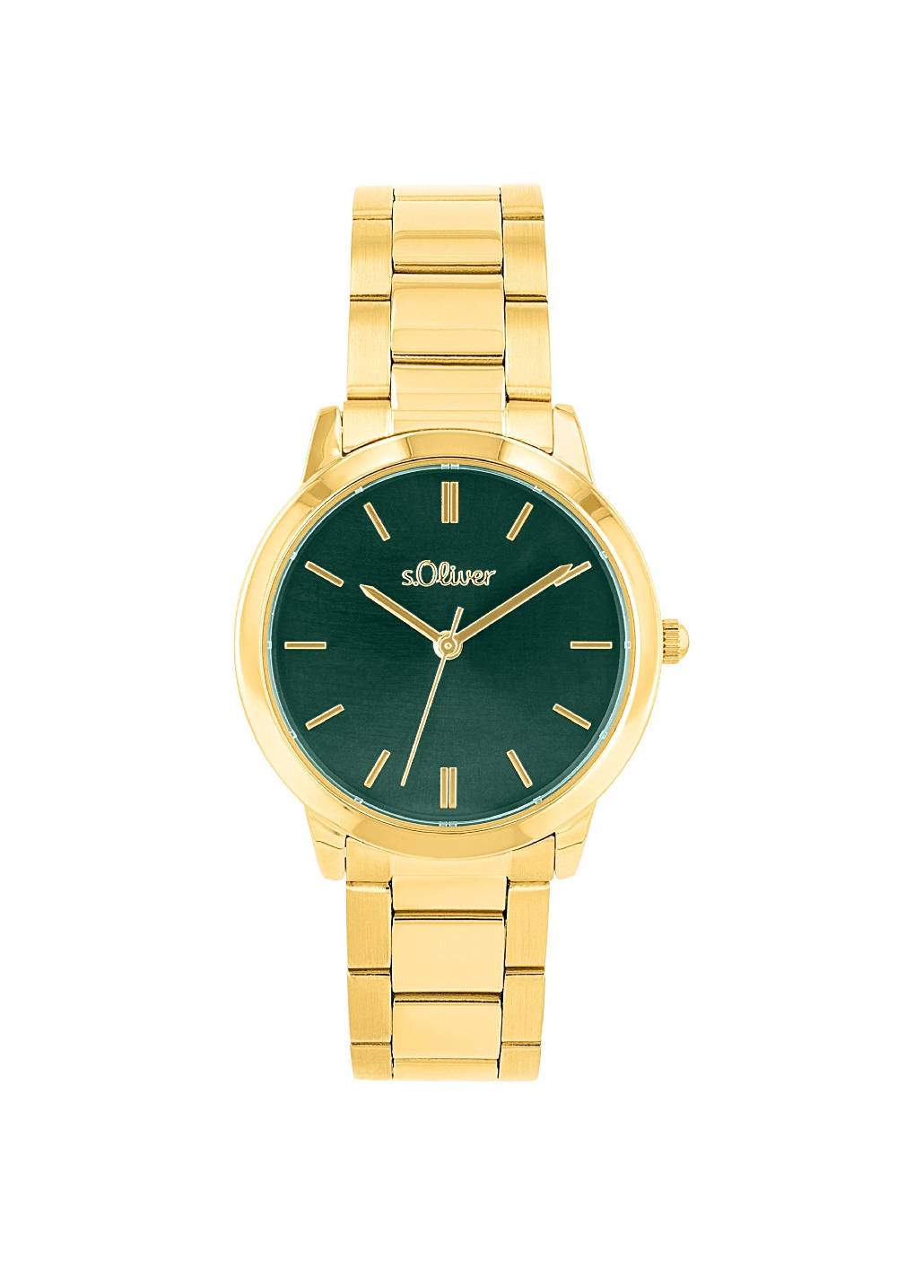S.Oliver Armbanduhr Mit Metallband