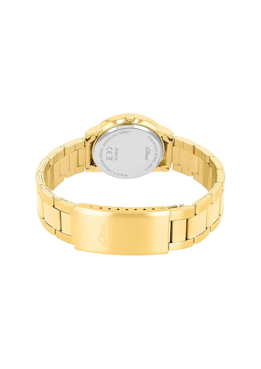 S.Oliver Armbanduhr Mit Metallband