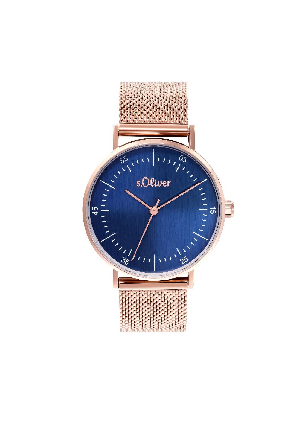 S.Oliver Armbanduhr Mit Metallband