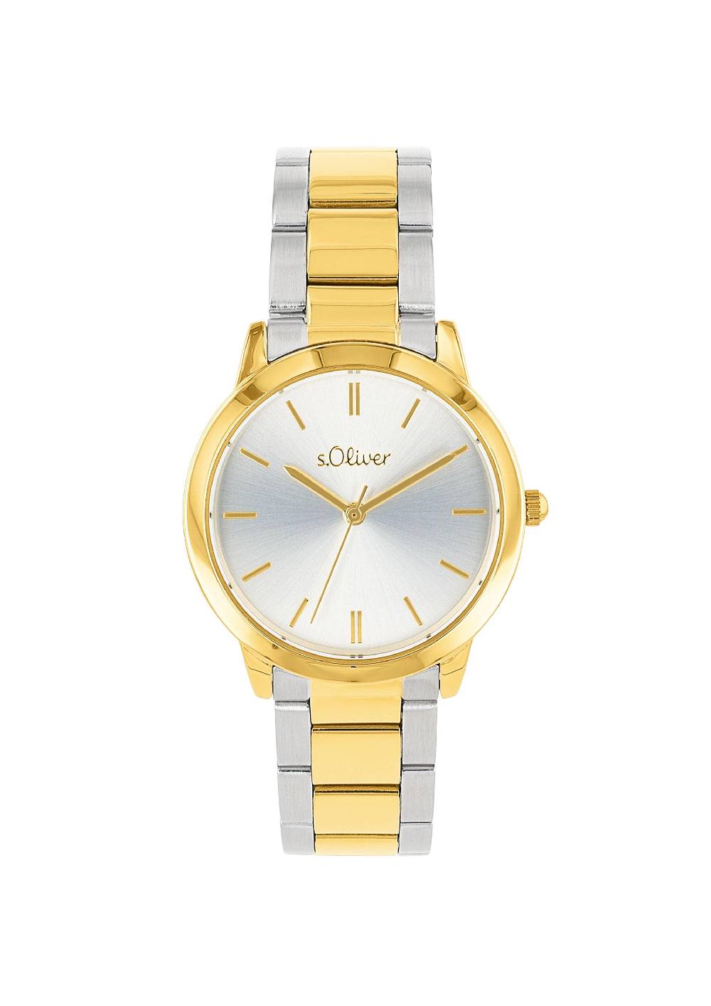 S.Oliver Armbanduhr Mit Metallband