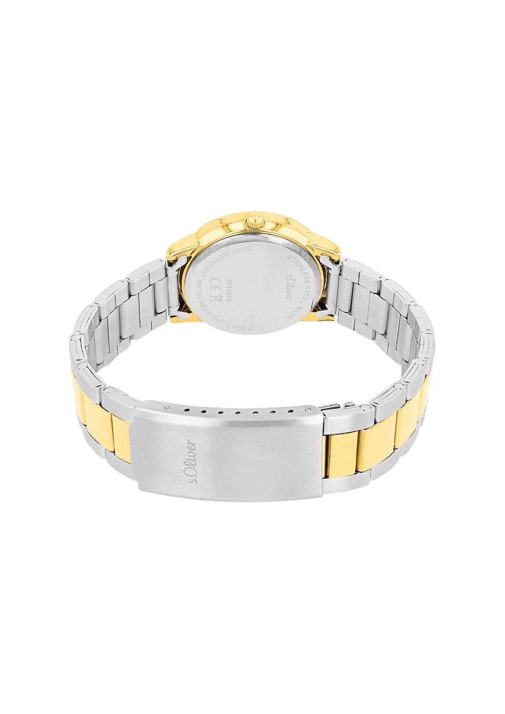 S.Oliver Armbanduhr Mit Metallband