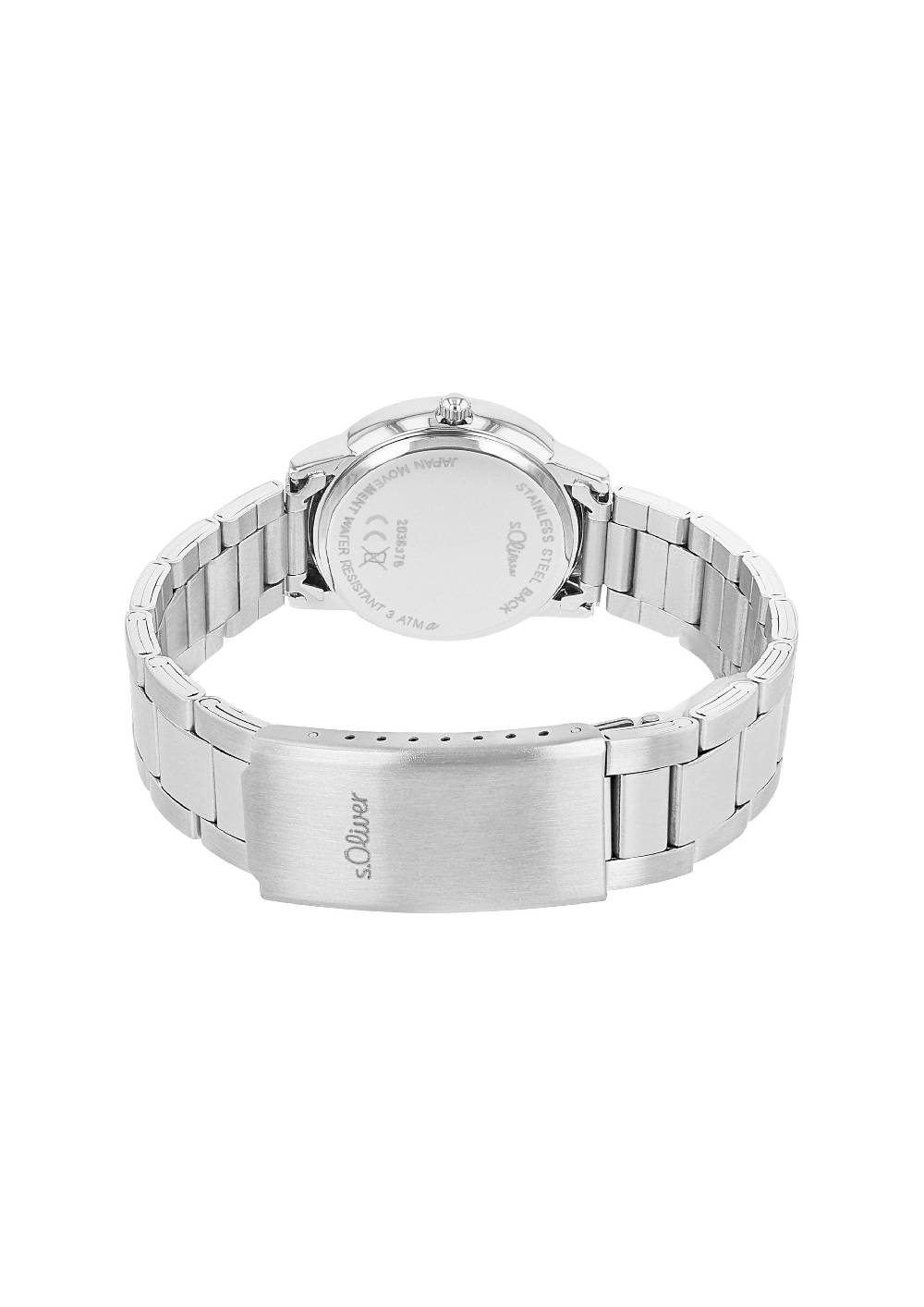 S.Oliver Armbanduhr Mit Metallband