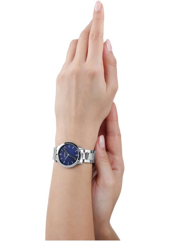 s.Oliver Armbanduhr mit Metallband