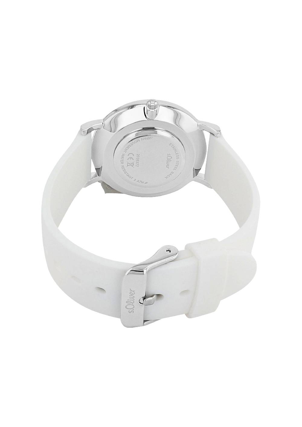 S.Oliver Armbanduhr Mit Silikonband