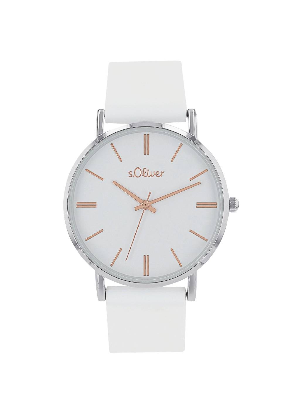 S.Oliver Armbanduhr Mit Silikonband