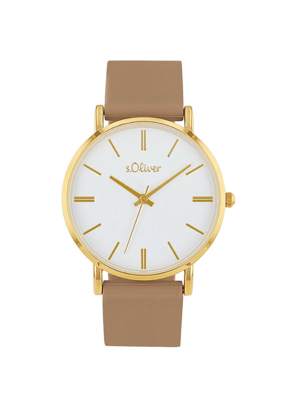 S.Oliver Armbanduhr Mit Silikonband