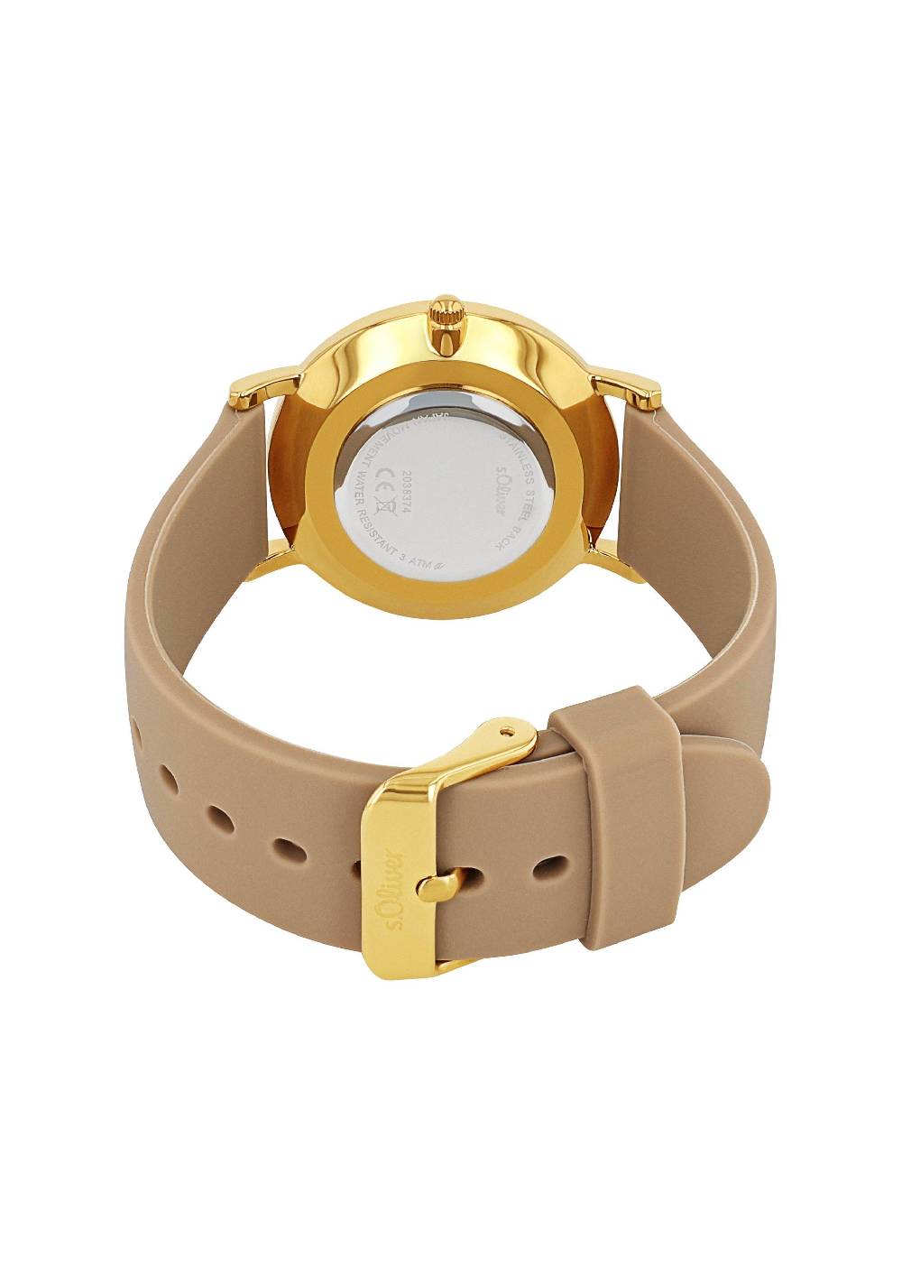 S.Oliver Armbanduhr Mit Silikonband