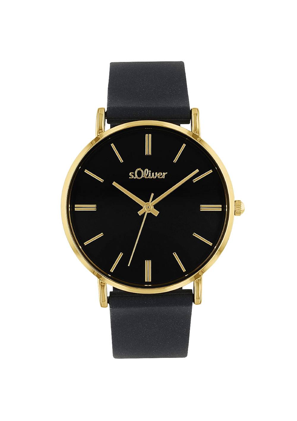 S.Oliver Armbanduhr Mit Silikonband