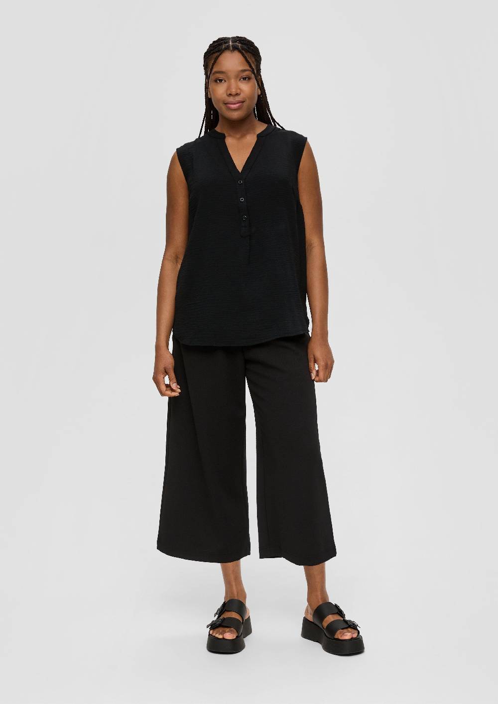 S.Oliver Ärmellose Bluse