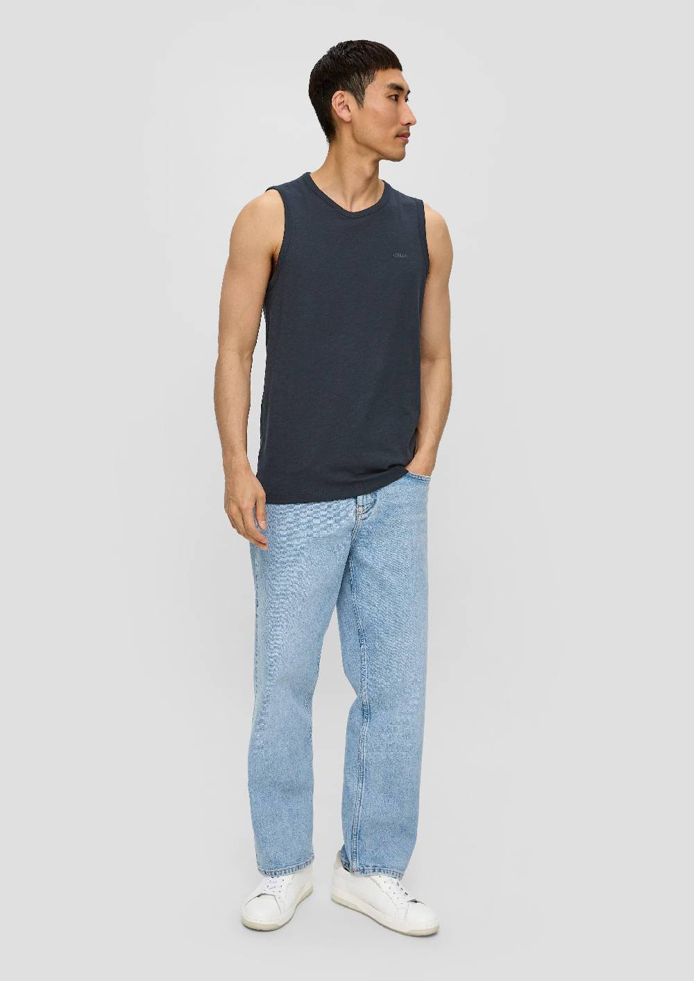 S.Oliver Ärmelloses Shirt Aus Baumwolle