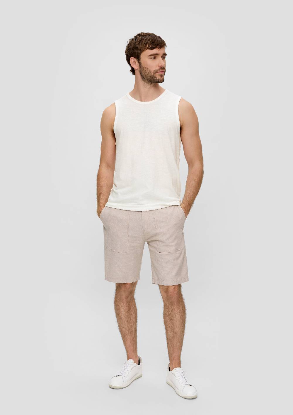 S.Oliver Ärmelloses Shirt Aus Baumwolle