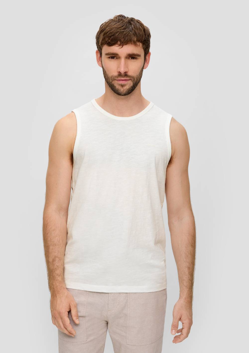 S.Oliver Ärmelloses Shirt Aus Baumwolle