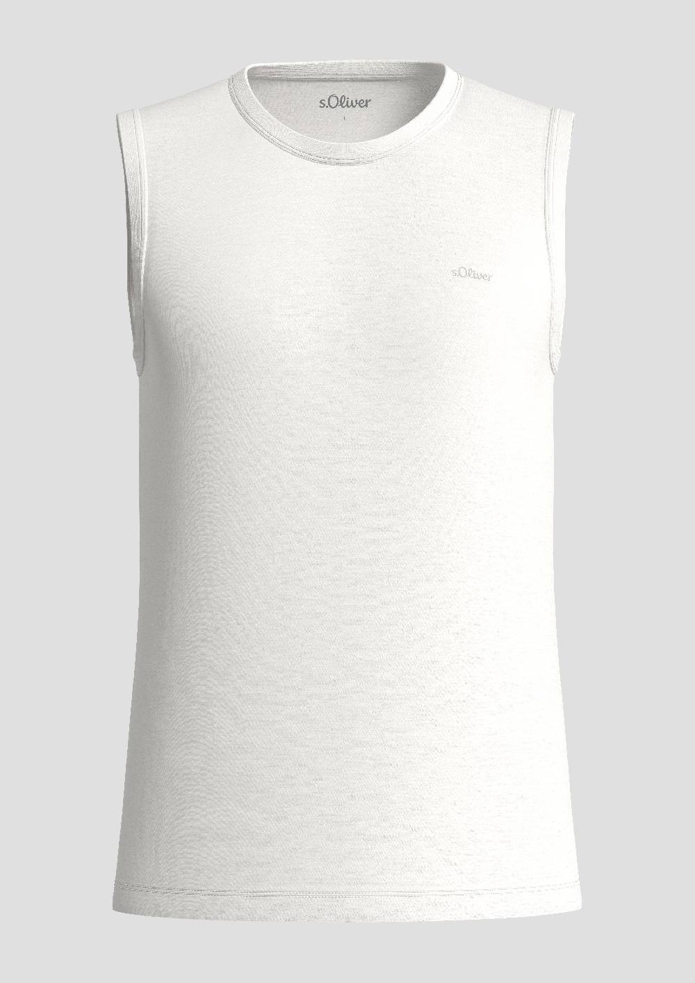 S.Oliver Ärmelloses Shirt Aus Baumwolle